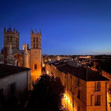 La Terrasse, Vue Sur Les Toits De Montpellier Daire Dış mekan fotoğraf